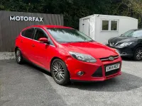 Used Ford Focus Zetec 2014 Red Hatchback