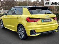 Used Audi A1 S-Line 113 HP (83 kW) 2019 Yellow Hatchback