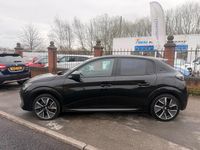Used Peugeot e-208 GT-line 2020 Black Hatchback