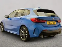 Used BMW 118 M Sport 134 HP (98 kW) 2022 Blue Hatchback