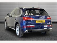 Used Audi Q5 S-Line 299 HP (219 kW) 2022 Blue SUV