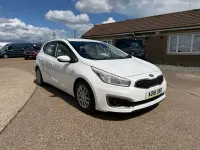 Käytetty Kia Ceed 136 HP (100 kW) 2018 Valkoinen Viistoperä