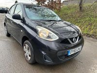 Usata Nissan Micra Visia 80 CV (58 kW) 2015 Nero Utilitaria