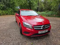 Used Mercedes A180 122 HP (89 kW) 2013 Red Hatchback