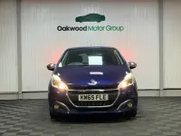Used Peugeot 208 Allure 100 HP (73 kW) 2015 Blue Hatchback