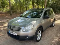 Used Nissan Qashqai +2 Acenta 104 HP (76 kW) 2009 Silver SUV