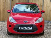 Used Ford Ka S 69 HP (50 kW) 2014 Red Hatchback