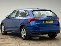 Used Skoda Scala SE 113 HP (83 kW) 2025 Race blue metallic Hatchback