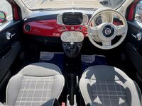 Usado Fiat 500 Lounge 69 HP (50 kW) 2018 Vermelho Citadino