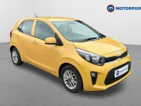 Used Kia Picanto 2022 Yellow Hatchback