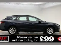 Used Seat Leon SE 128 HP (94 kW) 2022 Blue Estate