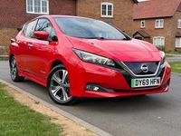 Usado Nissan Leaf N-Connecta 110 kW (150 HP) 2019 Vermelho Citadino