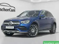 Used Mercedes GLC220 AMG line 194 HP (142 kW) 2021 Blue SUV