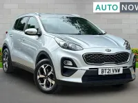 Used Kia Sportage 129 HP (94 kW) 2021 Silver SUV