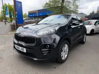 Usado Kia Sportage 130 HP (95 kW) 2018 Preto SUV