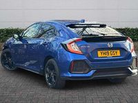 Used Honda Civic Sport 126 HP (92 kW) 2019 Blue Hatchback
