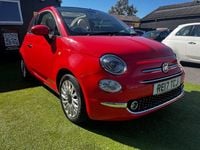 Usado Fiat 500 Lounge 69 HP (50 kW) 2017 Rosa Cabrios
