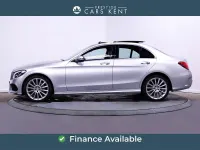 Used Mercedes C220 AMG Line Premium Plus 170 HP (125 kW) 2017 Silver Sedan