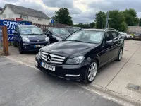 Used Mercedes C250 2011 Black Estate