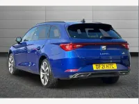 Used Seat Leon FR Sport 201 HP (147 kW) 2021 Mystery blue Estate
