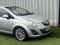 Used Vauxhall Corsa 100 HP (73 kW) 2012 Silver Hatchback