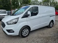 Used Ford Transit Custom Limited 130 HP (95 kW) 2021 White Van