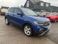 Used VW T-Cross SEL 110 HP (80 kW) 2021 Blue SUV