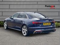 Used Audi A4 S-Line 161 HP (118 kW) 2022 Blue Sedan