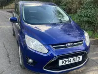 Used Ford Grand C-Max Titanium 140 HP (102 kW) 2014 Blue MPV