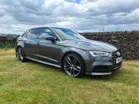 Used Audi A3 S-Line 150 HP (110 kW) 2018 Grey Sedan