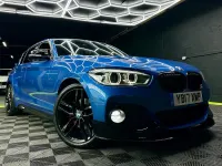 Used BMW 120 M Sport 2017 Blue Hatchback