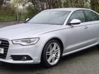 Usado Audi A6 S-Line 190 CV (139 kW) 2014 Plateado Berlina