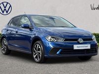 Used VW Polo Match 95 HP (69 kW) 2025 Blue Hatchback