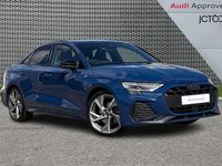 Used Audi A3 Black Edition 147 HP (108 kW) 2025 Blue Sedan