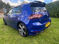 Used VW Golf VII R 2016 Blue Hatchback