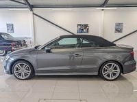Used Audi Cabriolet S-Line 150 HP (110 kW) 2015 Grey Cabriolet