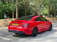 Used Mercedes CLA220 AMG line 2017 Red Coupe