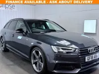 Used Audi A4 Black Edition 190 HP (139 kW) 2018 Grey Estate