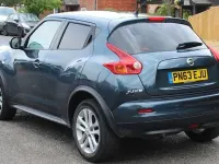 Used Nissan Juke Acenta 117 HP (86 kW) 2013 Blue SUV
