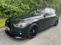 Used BMW 330 M Sport 2017 Black Estate