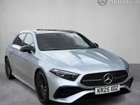 Used Mercedes A180 AMG line 136 HP (100 kW) 2025 Silver Hatchback