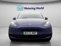Used Tesla Model Y Long Range AWD 378 kW (514 HP) 2022 Blue SUV