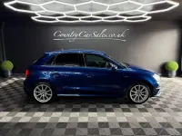 Used Audi A1 Sportback S-Line 150 HP (110 kW) 2015 Blue Hatchback