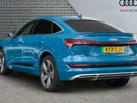 Used Audi e-tron Sportback S-Line 300 kW (408 HP) 2021 Blue SUV