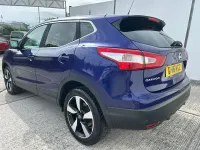 Used Nissan Qashqai N-Connecta 110 HP (80 kW) 2016 Blue SUV