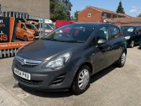 Used Vauxhall Corsa Design Edition 83 HP (61 kW) 2014 Silver Hatchback