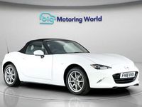 Used Mazda MX5 131 HP (96 kW) 2018 White Cabriolet