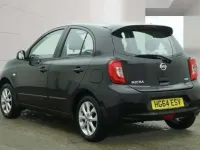 Used Nissan Micra Acenta 80 HP (58 kW) 2014 Black Hatchback