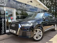 Used Audi Q7 S-Line 218 HP (160 kW) 2017 Black SUV