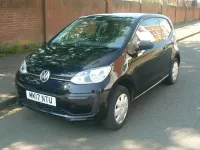 Used VW up! take up! 60 HP (44 kW) 2017 Black Hatchback